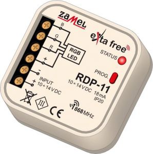 sterownik rgb bezprzew. exta free rdp-11 - możliwość montażu - zadzwoń: 34 333 57 04 - 37 sklepów w