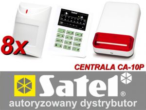 alarm satel ca-10 led, 8xaqua pet, syg. zew. spl-2030 - możliwość montażu - zadzwoń: 34 333 57 04 -